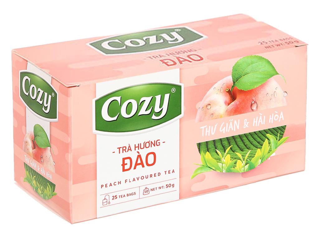 Trà Hoa Qủa COZY ICE TEA Hòa Tan Đủ Vị ( Hộp 18 gói x 15gr)