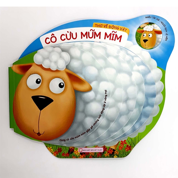 Fahasa - Thơ Về Động Vật - Cô Cừu Mũm Mĩm