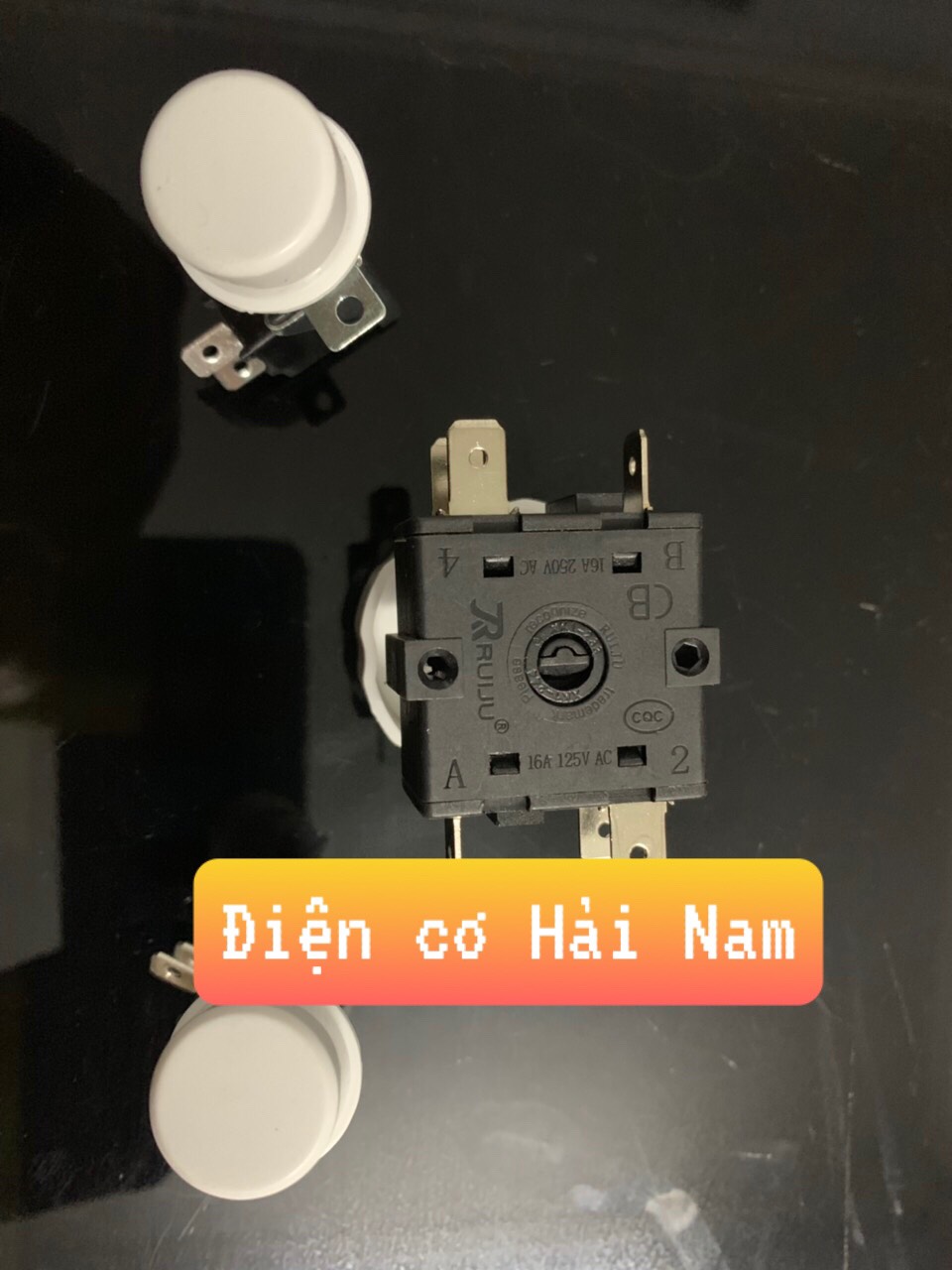 bộ 3 công tắc quạt điều hòa