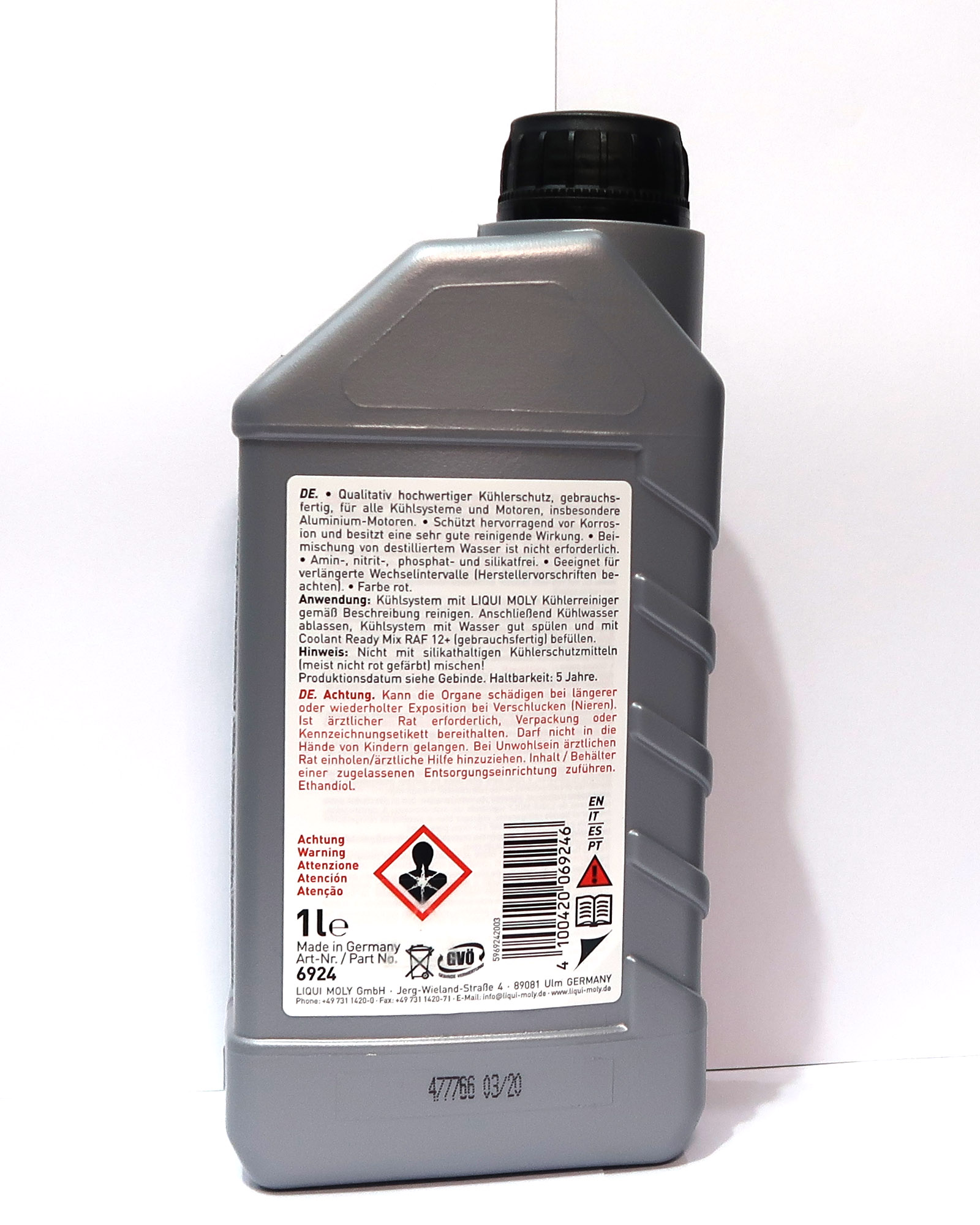 Nước làm mát Liqui Moly đỏ pha sẵn (1L) nhập khẩu Đức