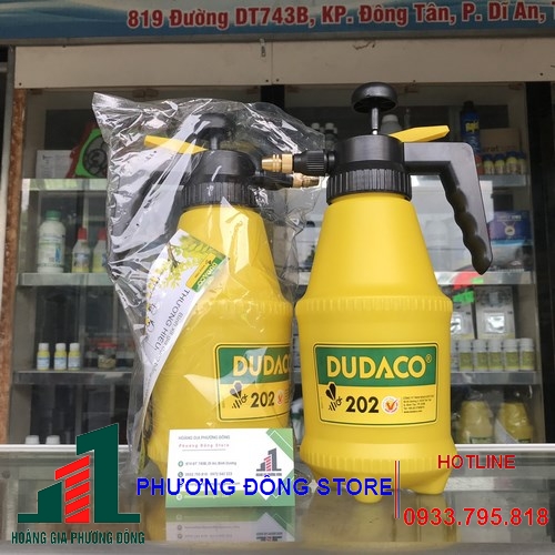 Bình xịt tay, tưới cây DUDACO B202 bình 2 lít