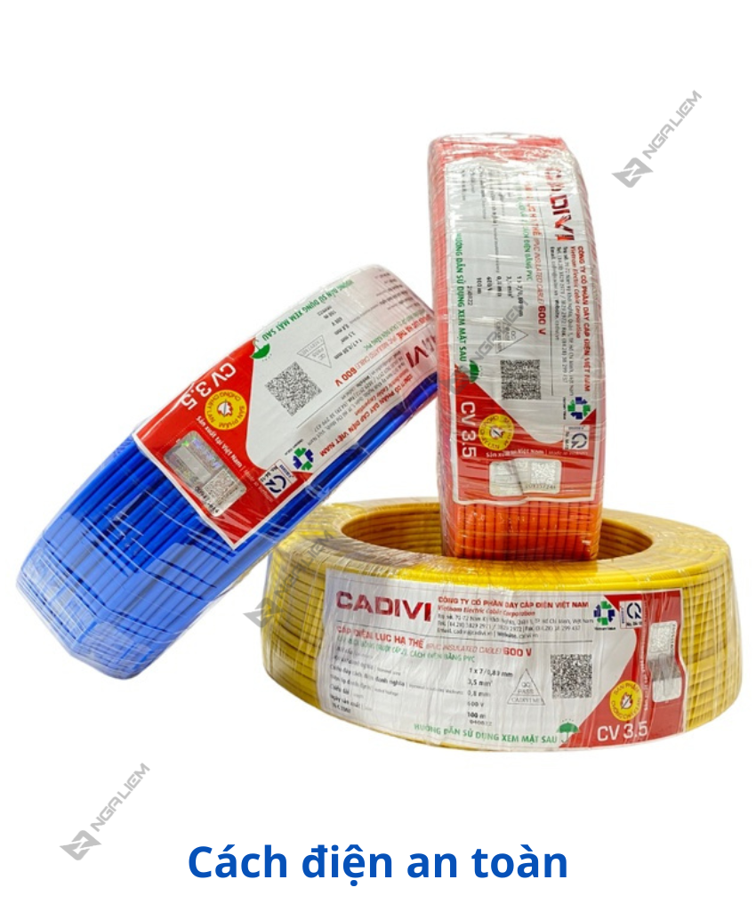Dây Điện Đơn CV 8.0 - 10.0 mm CADIVI [CUỘN 100 MÉT]