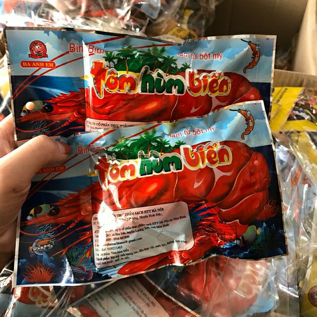 10 gói Snack Tôm Hùm Biển