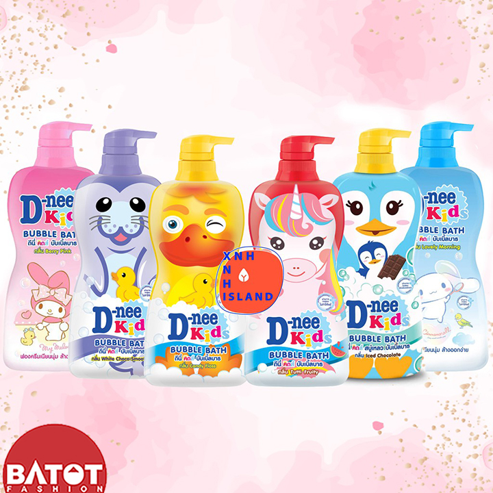 [HCM]Sữa Tắm Gội Dnee Kids hình thú 400ml Thái Lan