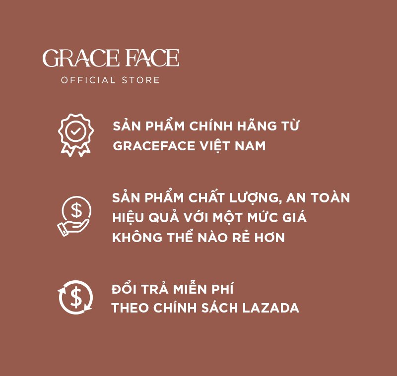 Son kem lì siêu mịn môi chuẩn màu lâu trôi dưỡng ẩm Grace Face Velvet Matte Lipstick 4ml