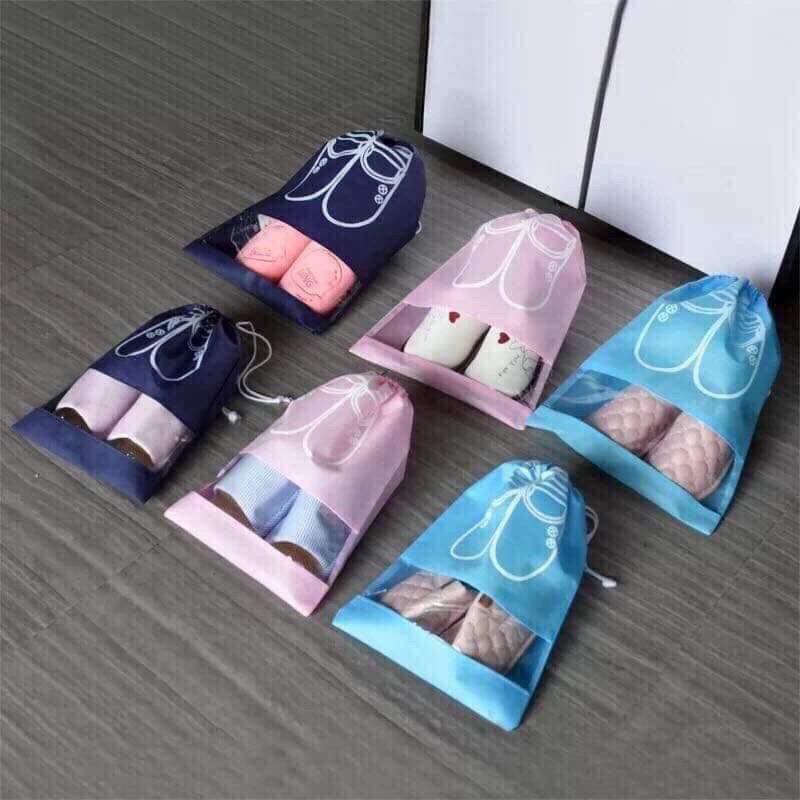Túi đựng giày dép chống bụi có dây rút