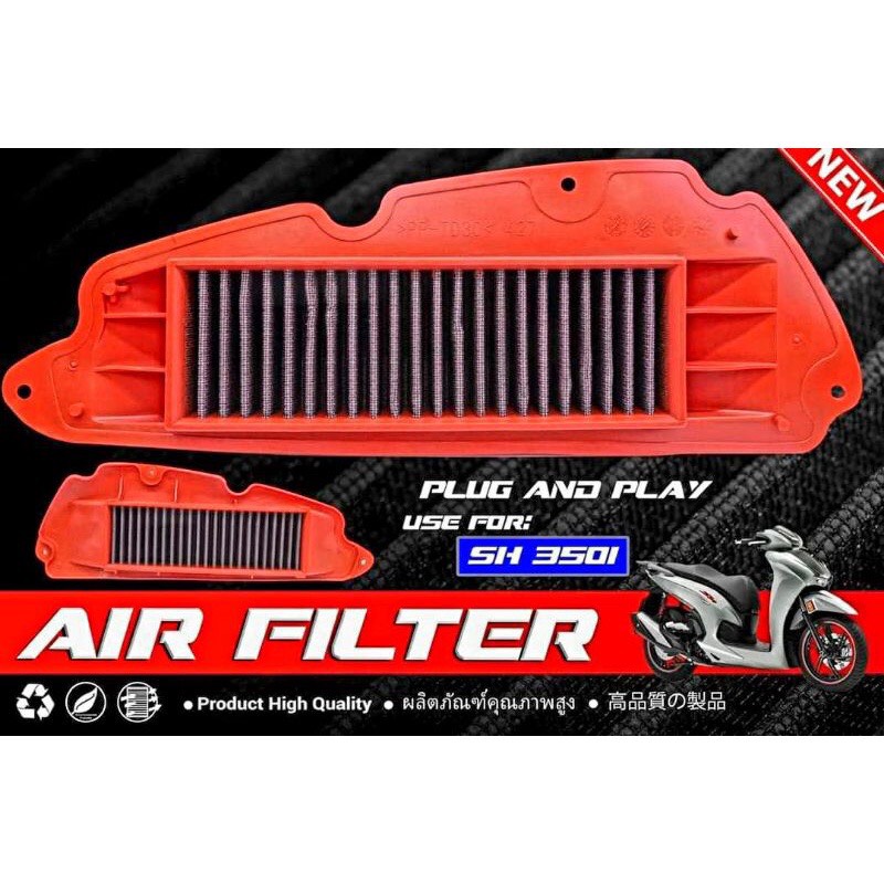 LỌC GIÓ THÉP ĐỘ SH 350I