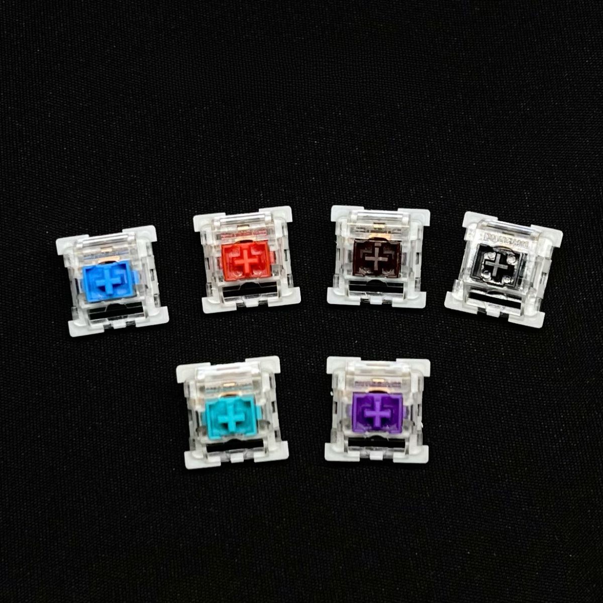 Outemu 3-Button Keyboard Switch Set - Blue/Red/Brown/Black - High-Quality Mechanical Gaming Keyboard Replacement Parts