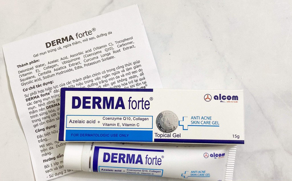 [HCM][CHÍNH HÃNG] Giảm Thâm mụn DERMAFORTE 15ml