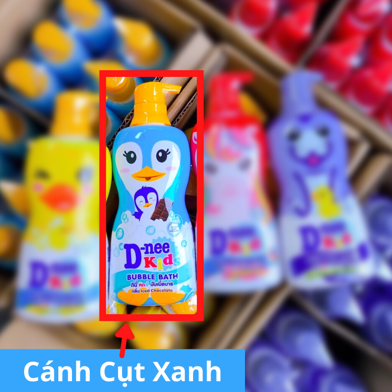 Sữa tắm gội Dnee Kids hình thú 400ml cho bé