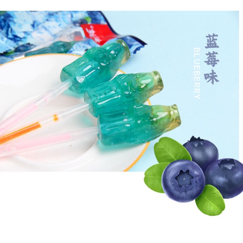kẹo mút chai coca phát sáng