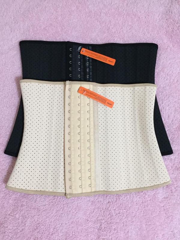 Đai nịt bụng latex 25 xương có lỗ thông hơi dáng ngắn 25 cm