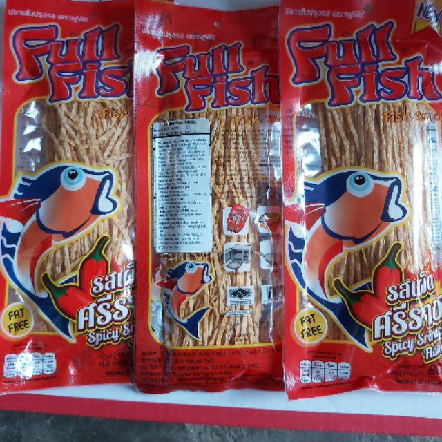 Cá khô sợi Full Fish 70g thái lan 4 vị