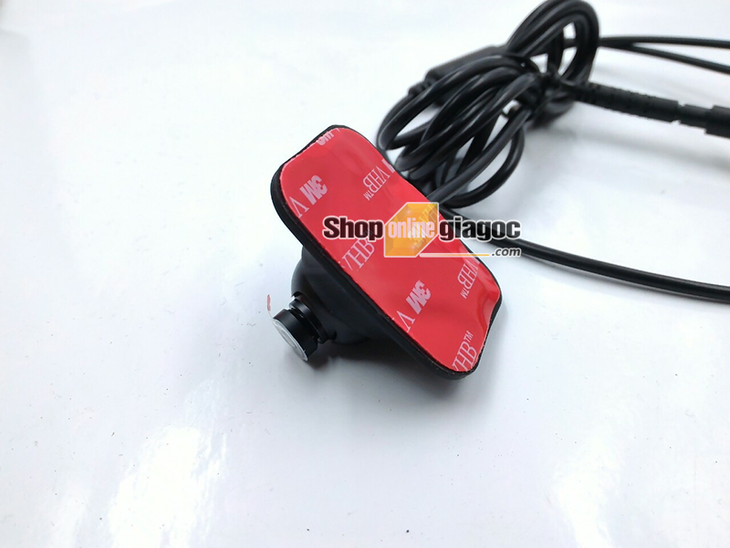 [HCM]Camera Gắn Gương Cập Lề Xoay 360 Độ 2 LED