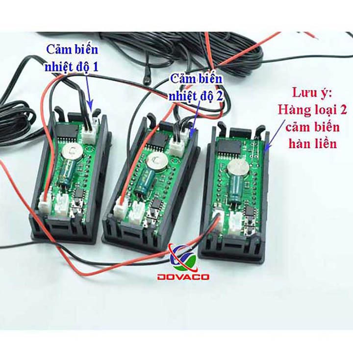 Đồng hồ điện tử mini DIY V2.2 (ô tô, xe máy, nguồn 12v)