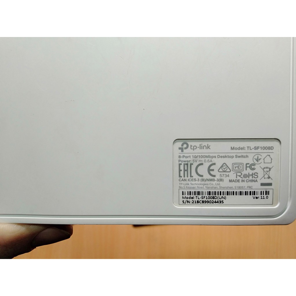 Switch Chia Mạng 8 Cổng TPLINK TL-SF1008D , Hàng  (Cũ)