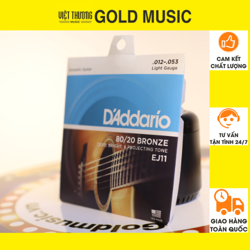 Dây Đàn Guitar Acoustic - D'Addario EJ11