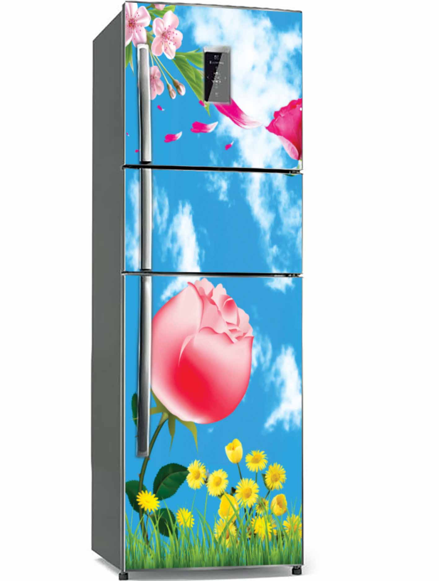 [HCM]Decal dán Cửa Tủ Lạnh chống thấm cao cấp