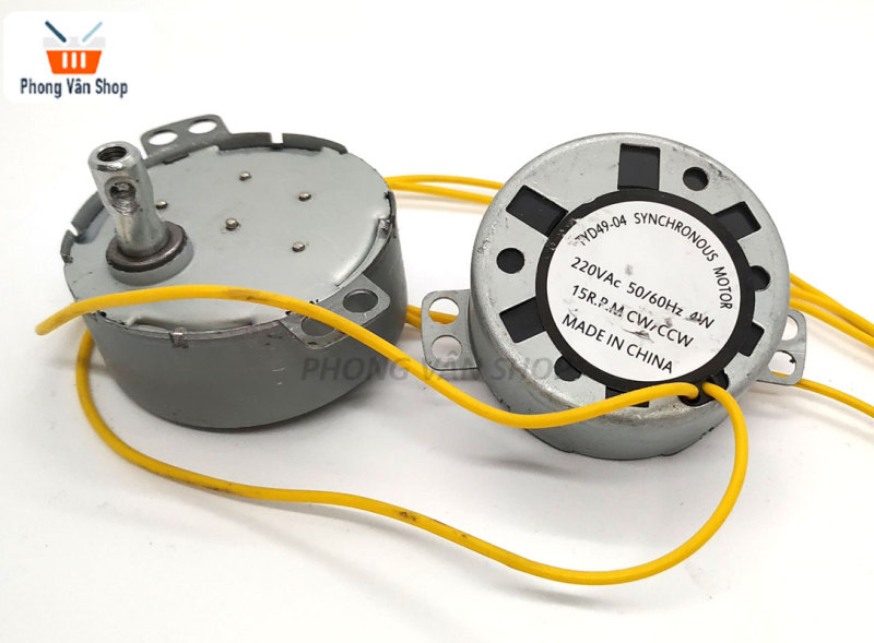 Bảng giá Motor túp năng quạt 220v 2.5rpm 5-6rpm 30rpm - tự động đảo chiều - Tuốc năng quạt