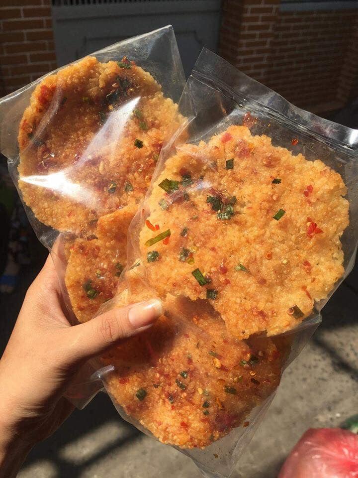 10 gói cơm cháy chiên mắm hành ( gói 3 miếng)