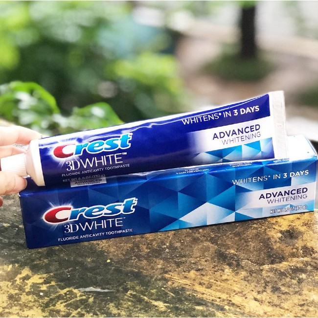 Crest 3D White Pro Advanced Toothpaste for Brightening Teeth - 147g