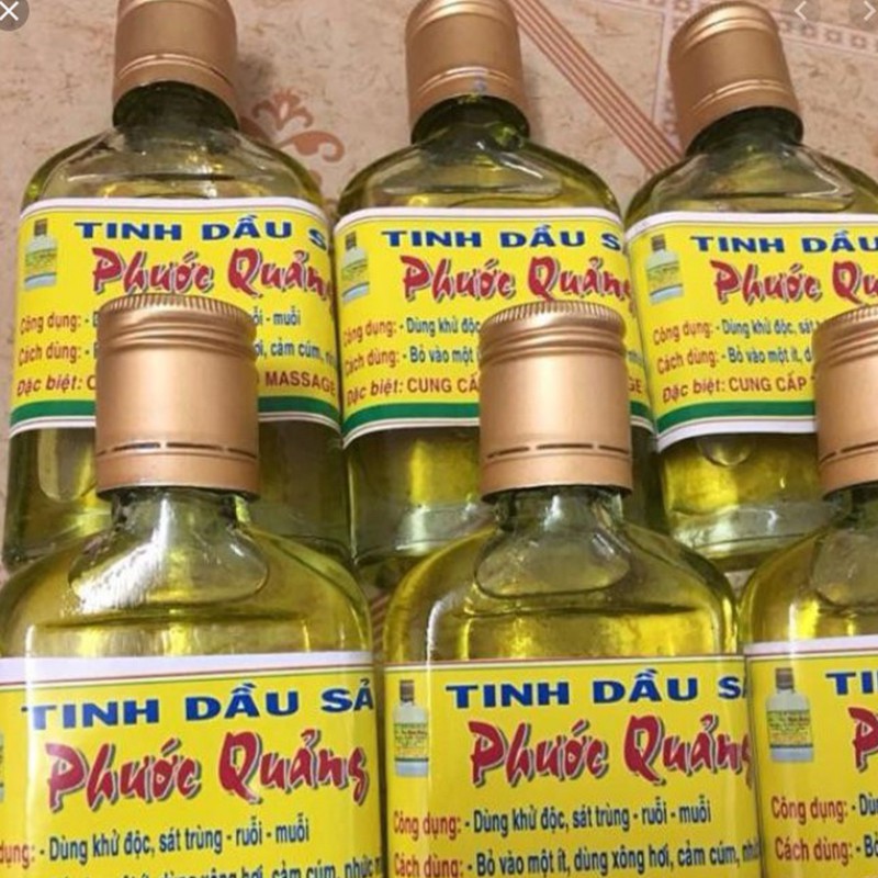 Tinh dầu sả Phước Quảng nguyên chất (chai100ml)