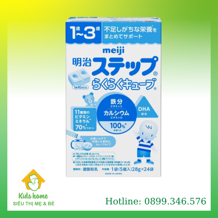 Sữa Meiji Thanh Nội Địa Nhật Bản 1-3 (Bán lẻ từng thanh)
