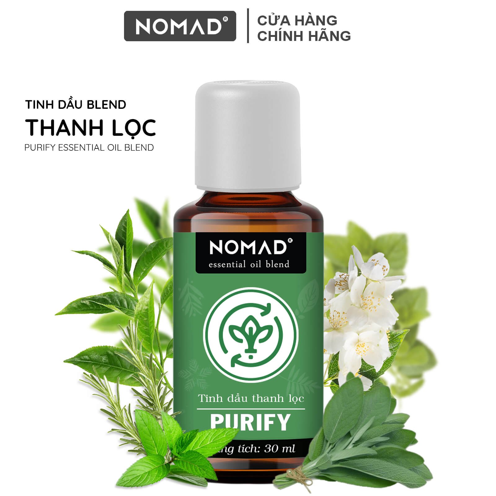 Tinh Dầu Thanh Lọc Nomad Essential Oil Blend - Purify
