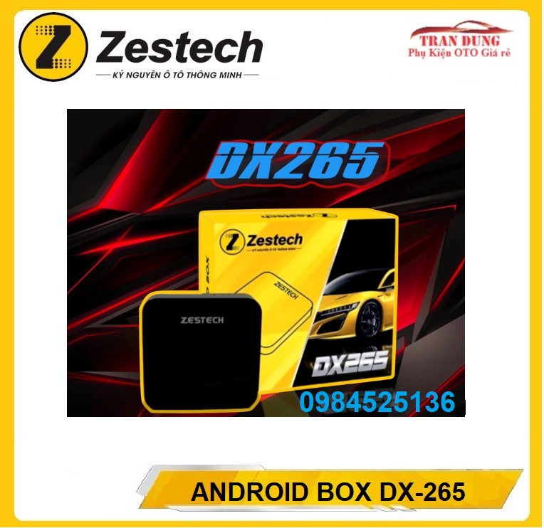 [HÀNG CHÍNH HÃNG] Android Box Zestech Dx265(Tích Hợp Cam Hành Trình,Hỗ Trợ Lái Xe An Toàn).ANDROID BOX Cho Màn Hình Zin TRÊM Ô TÔ