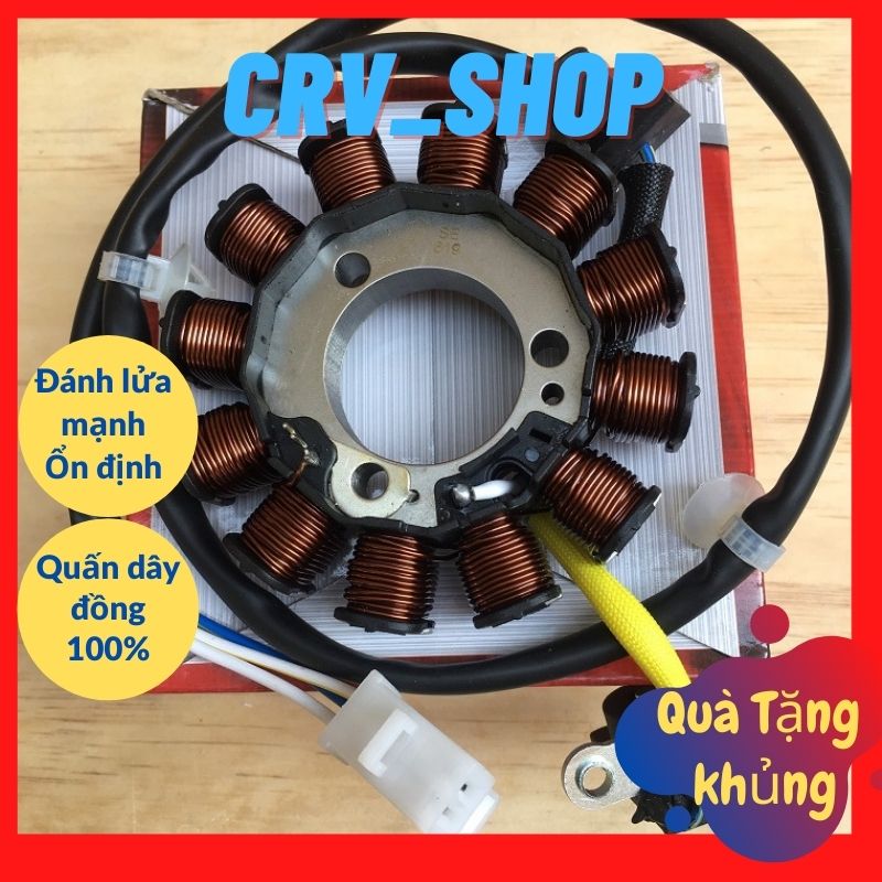 Cuộn lửa xe máy ( cuộn dây máy phát điện) xe Air Blade 2010