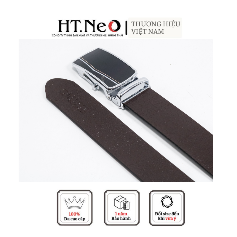 Dây lưng /thắt lưng cao cấp thương hiệu ht.neo dl01-na