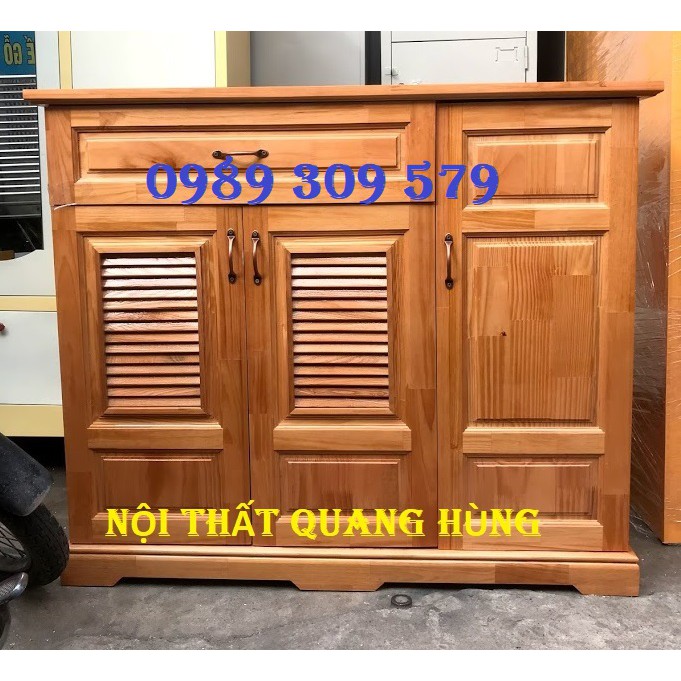 [HCM]TỦ DÉP GỖ THÔNG CAO CẤP HCM