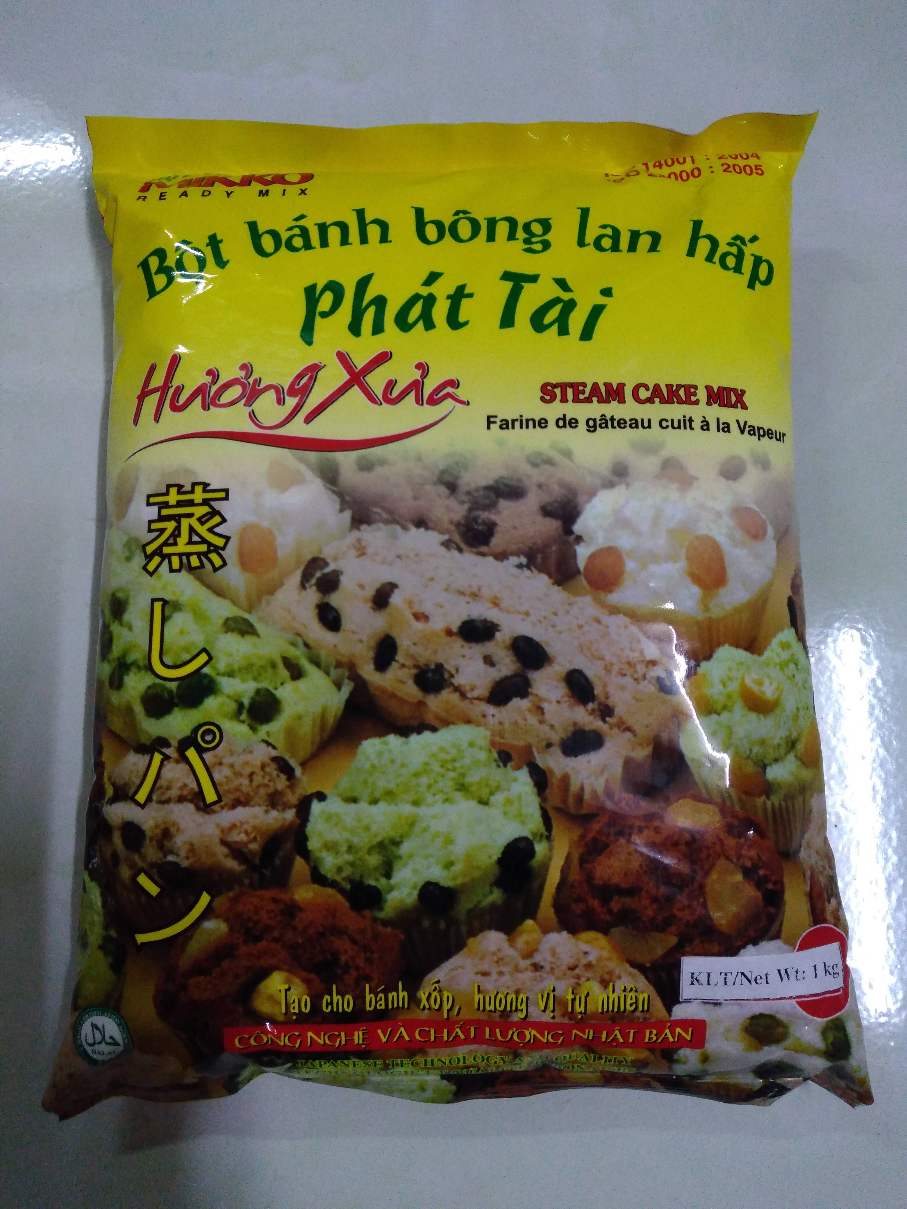 MIKKO - Bột bánh bông lan hấp