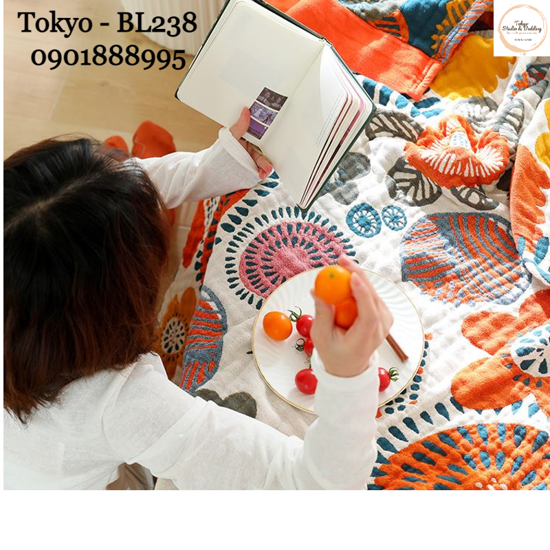 A28_Chăn Xô Organic Cotton Dòng Cao Cấp