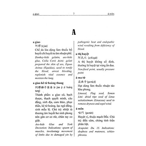 Sách - Từ Điển Đông Y Hán - Việt - Anh ( Tái bản)