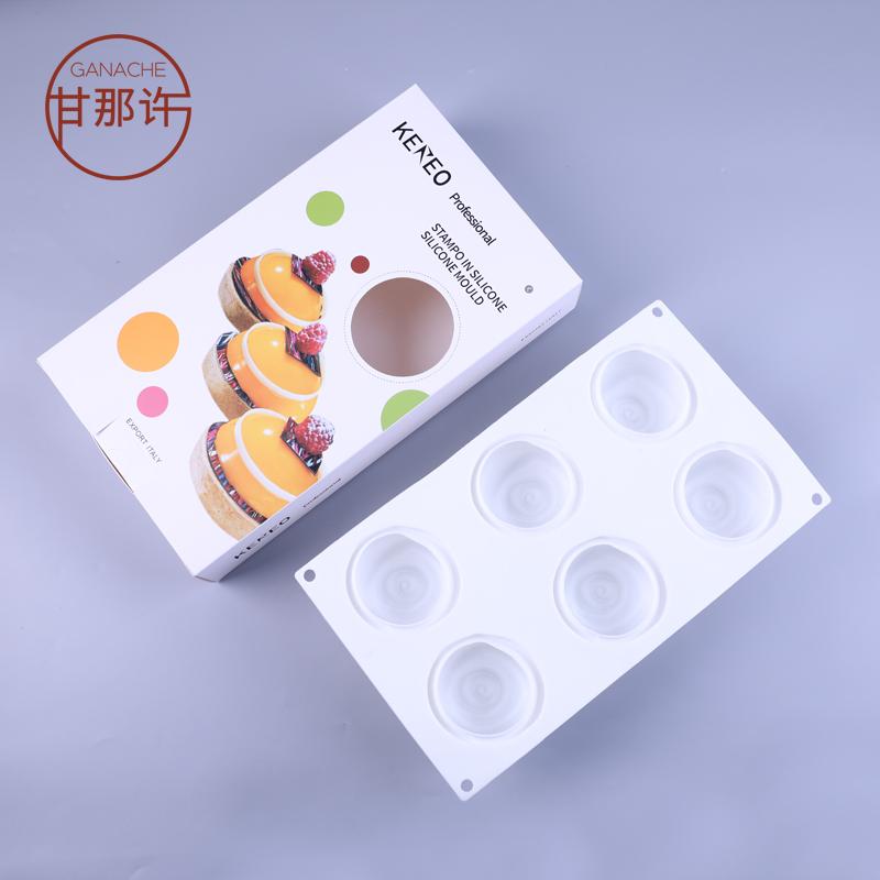 Gan Đó Xu 6 THẬM CHÍ Lập Thể Hoa Hồng Kiểu Pháp West Point Silicone Bánh Mousse Bánh Bộ Tạo Khuôn Hình Nướng Dụng Cụ