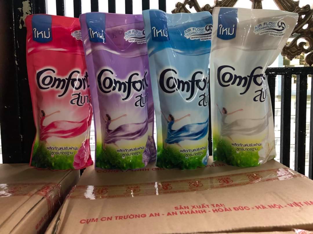 Nước Xả Vải Comfort Thái Lan Dạng Túi 580ml Siêu Thơm
