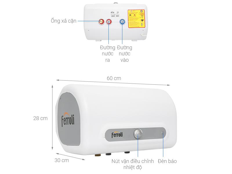 BÌNH NÓNG LẠNH QQ ME 20L