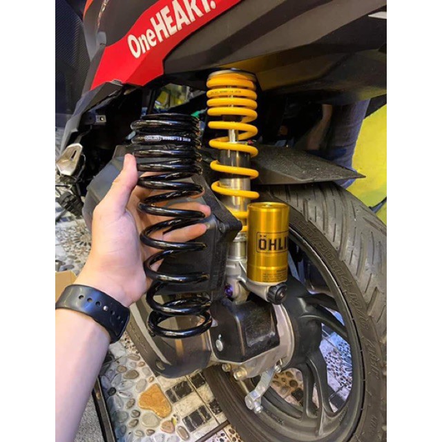Phuộc Ohlins cho Vario tặng kèm lò xo