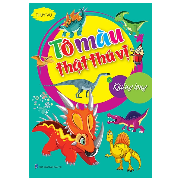 Fahasa - tô màu thật thú vị - khủng long
