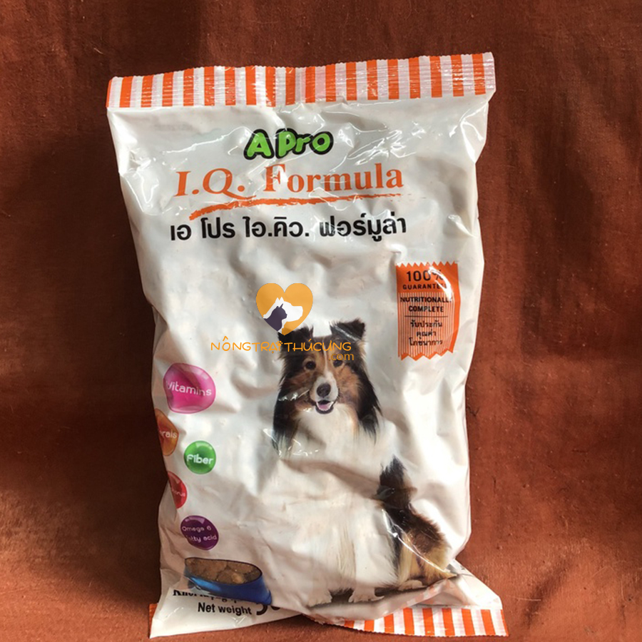 Thức Ăn Chó Apro IQ Formula Gói 500g - Cho Chó Mọi Lứa Tuổi - [Nông Trại Thú Cưng]