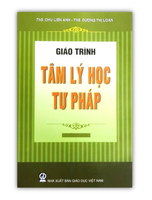 Sách - giáo trình tâm lý học tư pháp