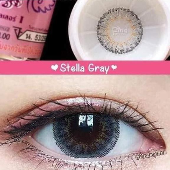 Contact Lens Xám Tây Sử Dụng 1 Năm Tặng Kèm Khay Đựng 32