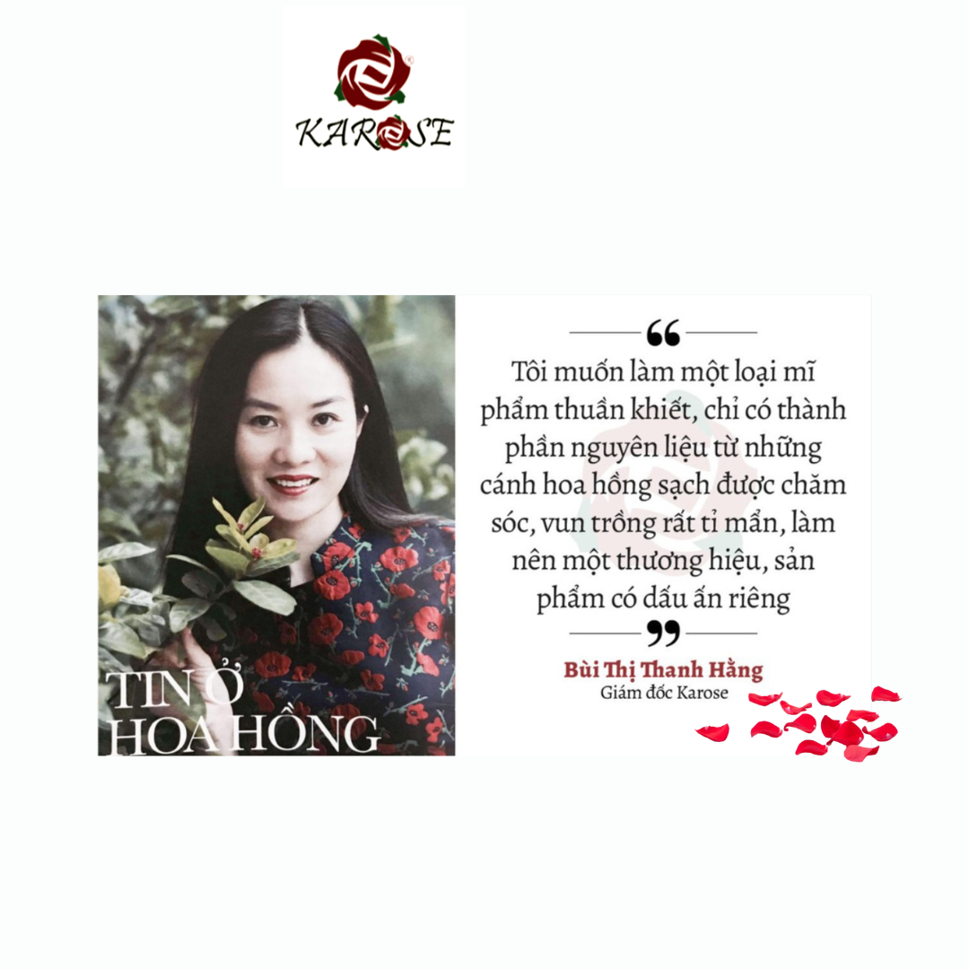 Karose Nước Hoa Hồng Hữu Cơ (Toner hoa hồng) Giúp cân bằng da, dưỡng ẩm da, cho làn da sáng mịn Chai 100ml Koshka Home