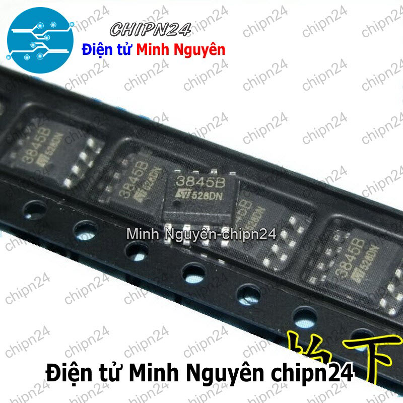 [2 con] (SOP) IC Dán UC3845B SOP-8 (SMD) (UC3845 3845B 3845) - HH004174