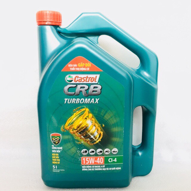 NHỚT CASTROL CRB TURBOMAX 15W40 5 lít