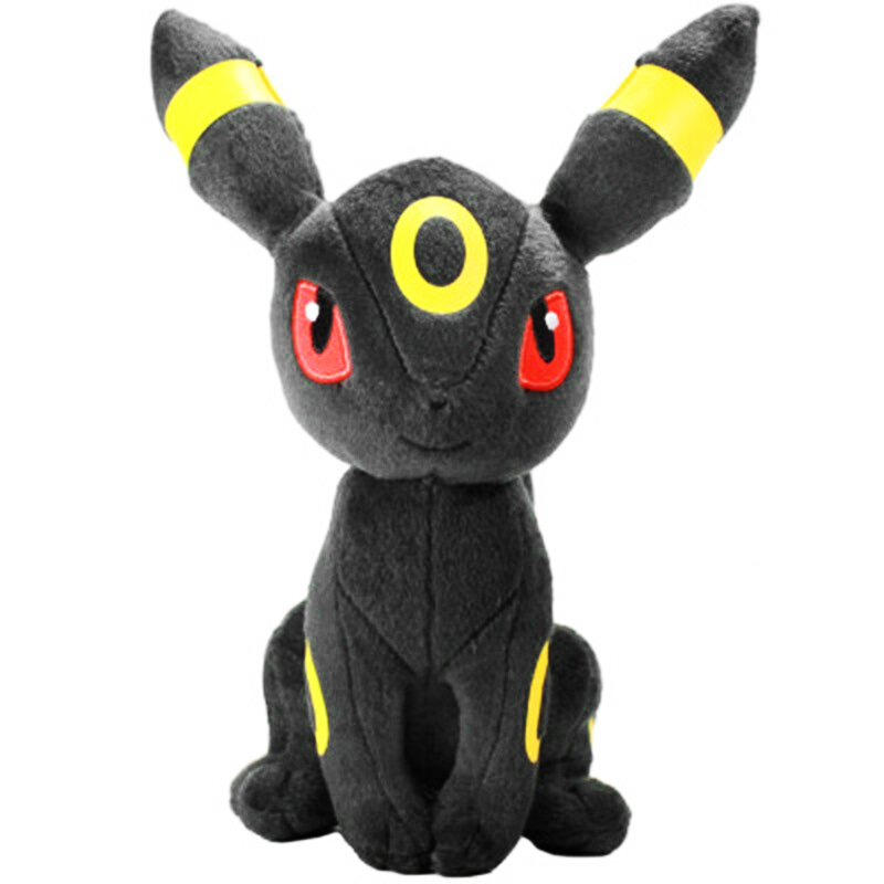 Gấu Bông Pokemon Eevee (Eevui) Bóng Đêm Mèo Umbreon (20cm----35cm) Hàng Chính Hãng Pokemon Nguyên Tem Nguyên Tag Mới 100% Xịn Đẹp