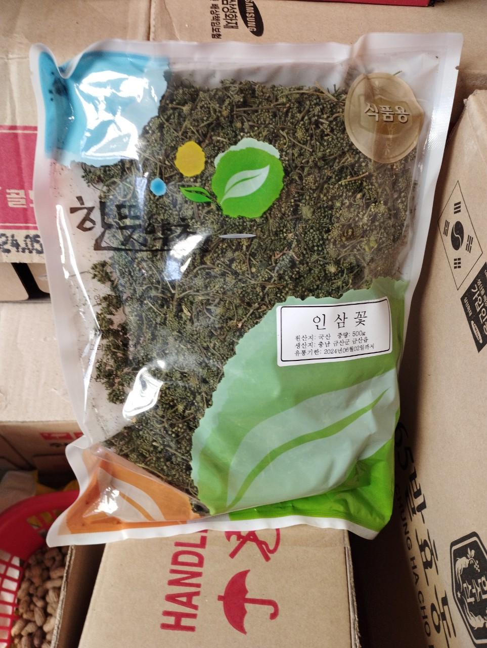 TRÀ HOA SÂM HÀN QUỐC