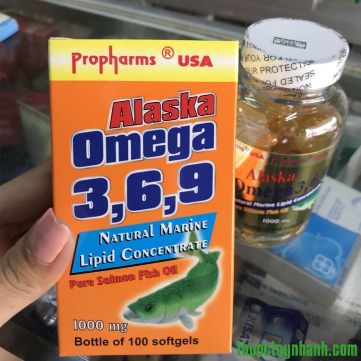 [HCM]Viên Uống Omega - Alaska 369 Cam