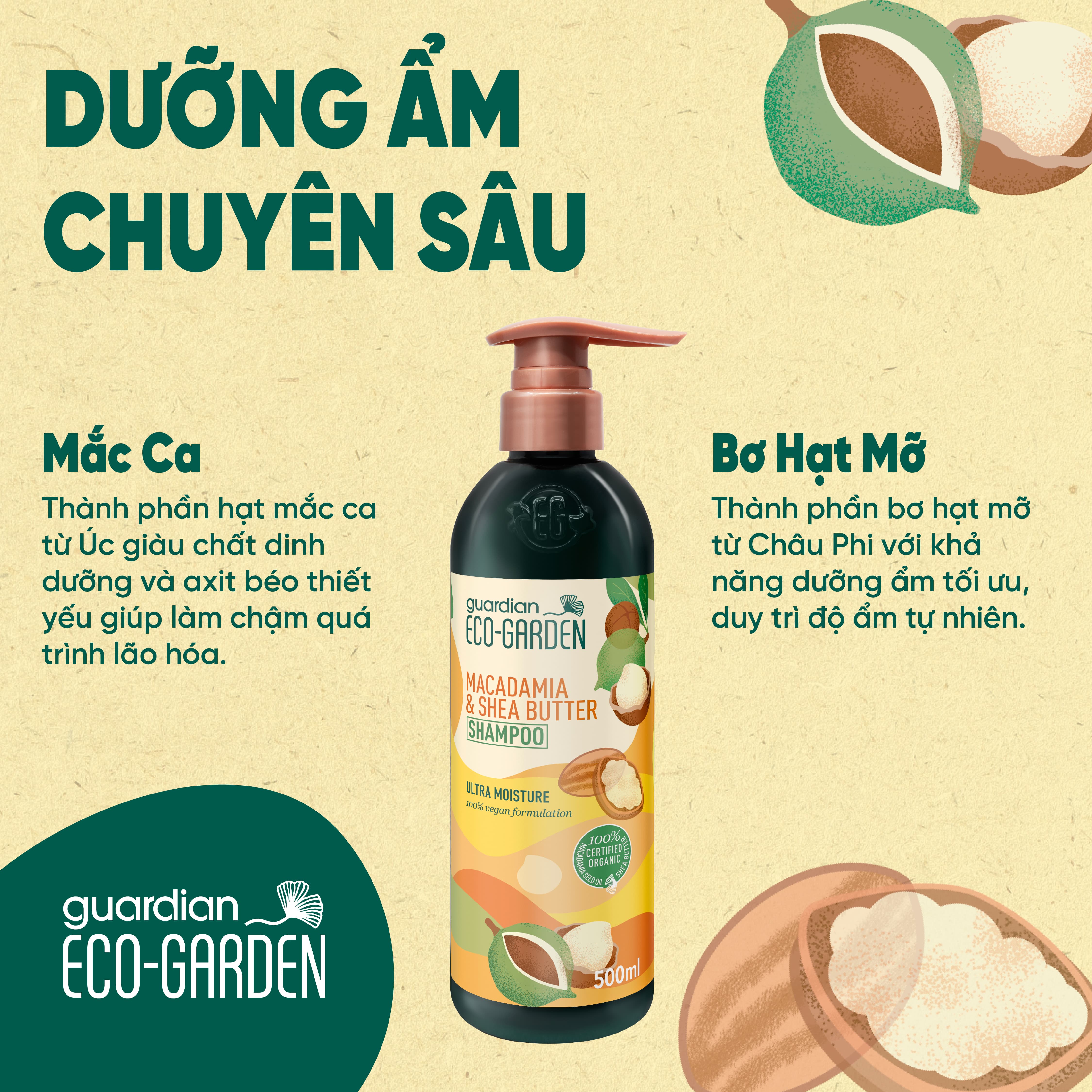 Dầu Gội Eco Garden 500ml